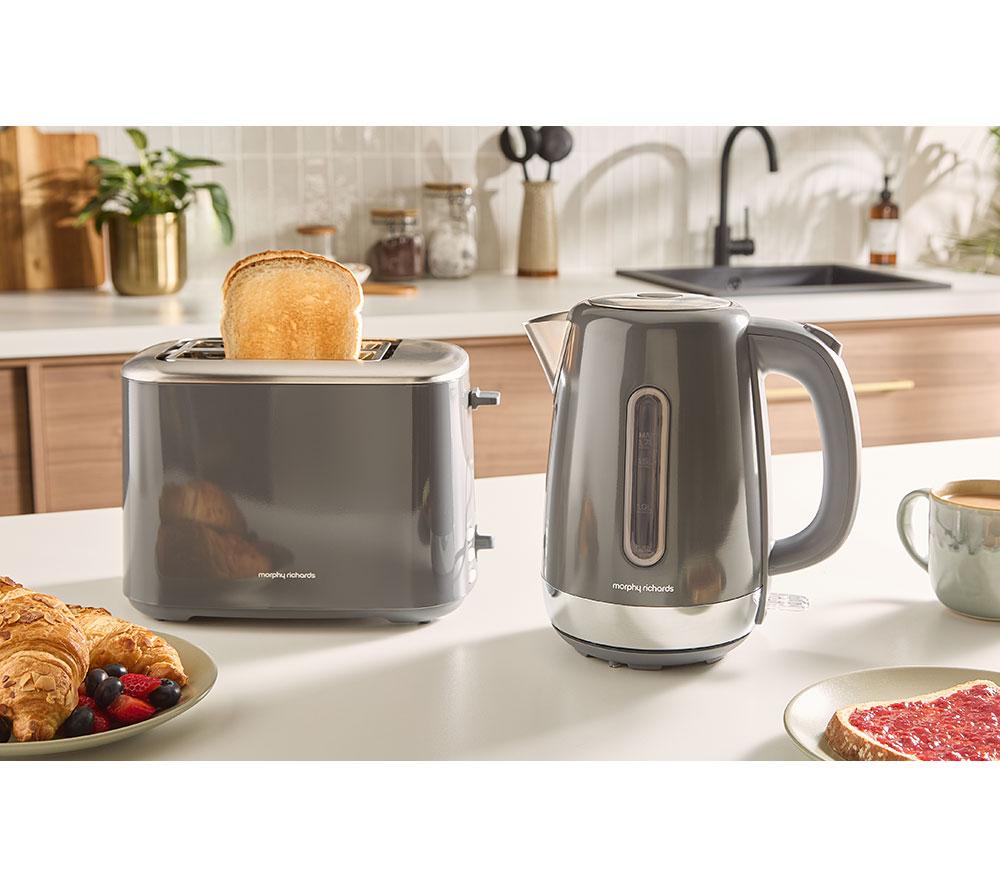 MORPHY RICHARDS Equip 222068 2-Slice Toaster - Grey image number 4 of 8