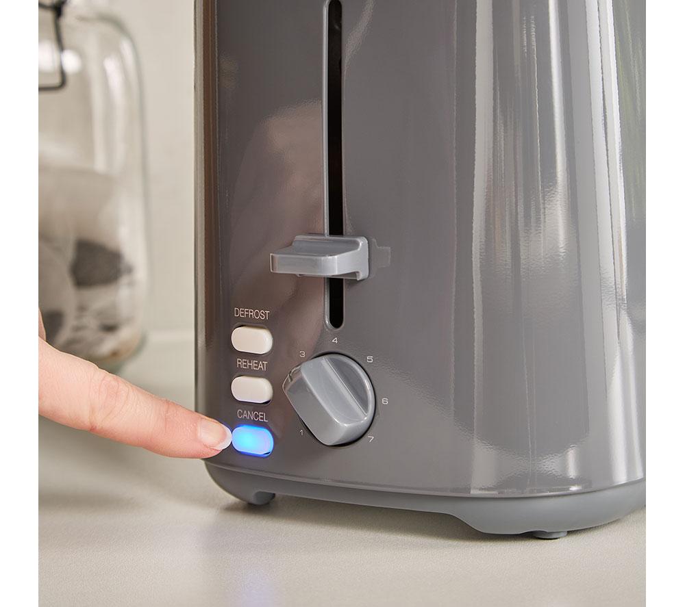 MORPHY RICHARDS Equip 222068 2-Slice Toaster - Grey image number 5 of 8