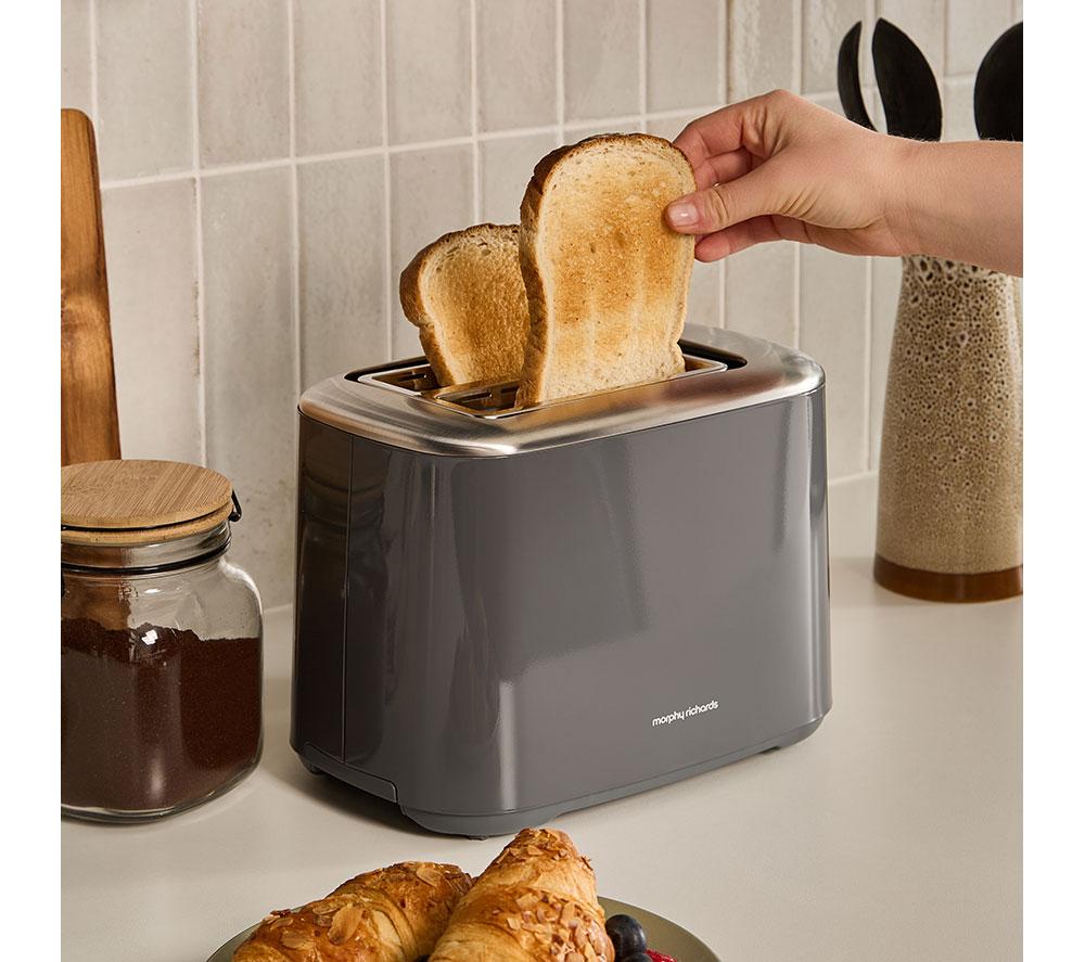 MORPHY RICHARDS Equip 222068 2-Slice Toaster - Grey image number 8 of 8