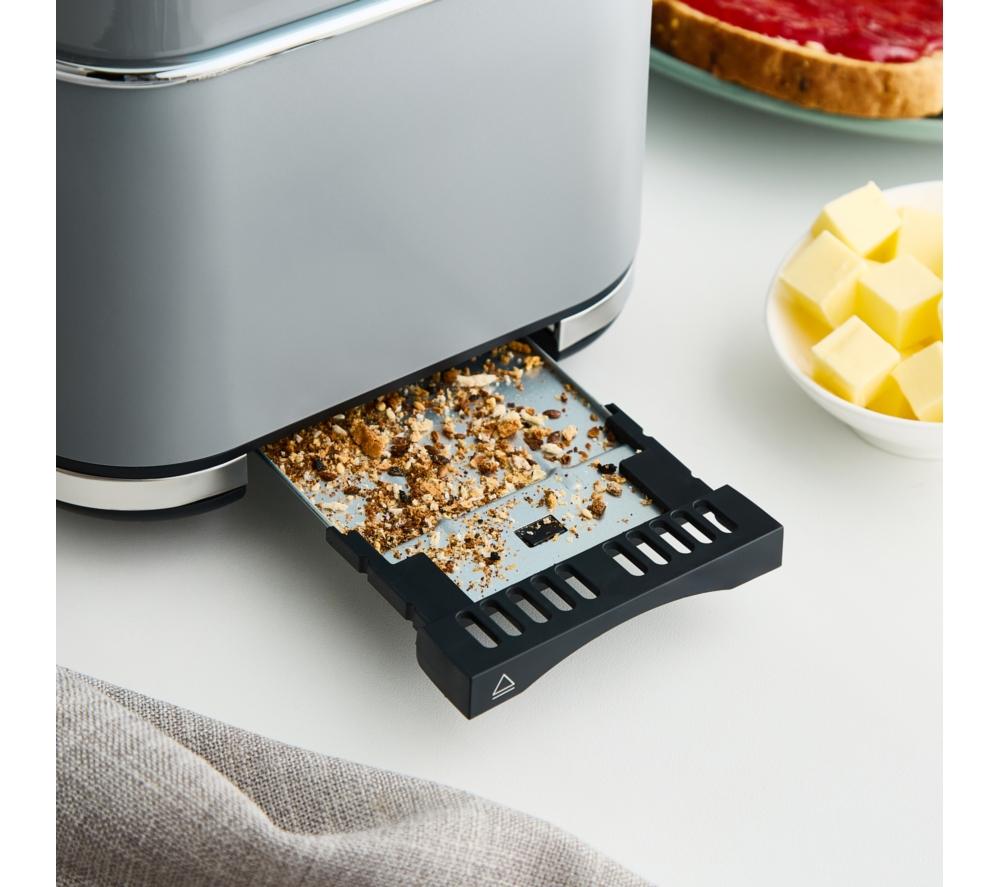 MORPHY RICHARDS Signature 245705 4-Slice Toaster - Grey image number 6 of 8