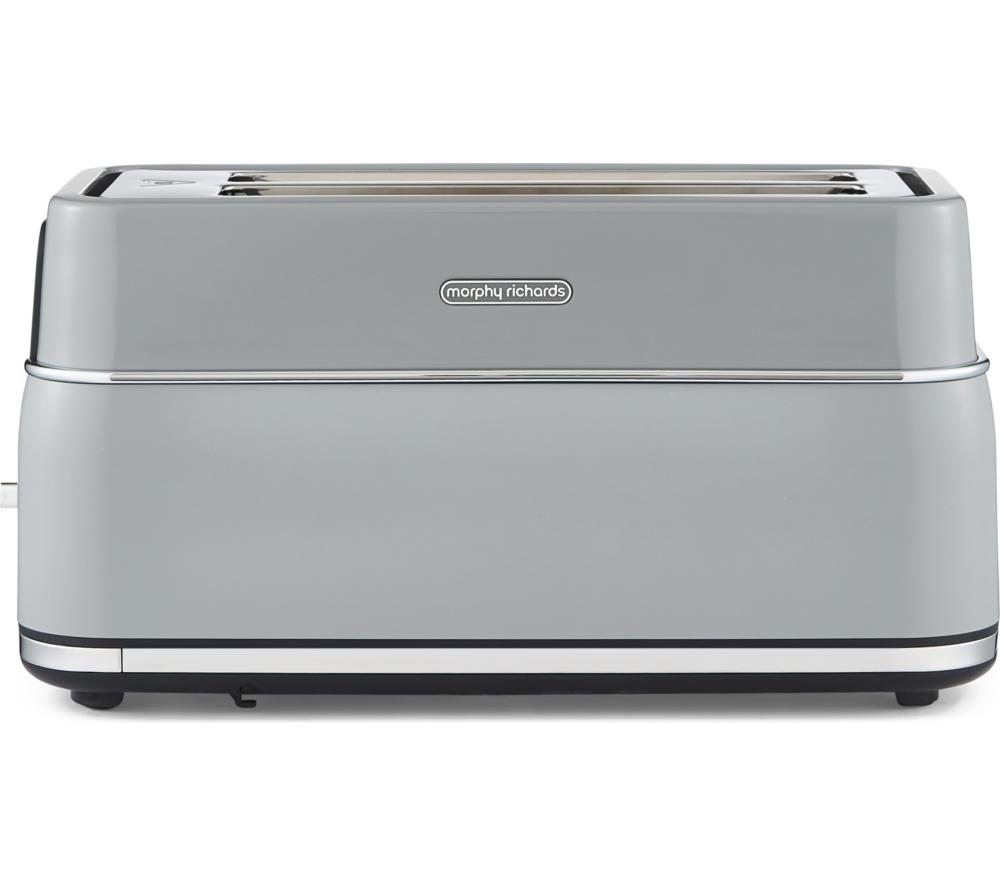 MORPHY RICHARDS Signature 245705 4-Slice Toaster - Grey image number 8 of 8