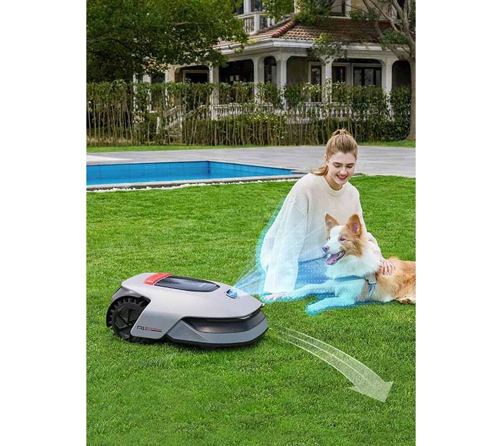 DREAME A1 Pro Cordless Robot Lawn Mower - Grey & Black image number 6 of 8