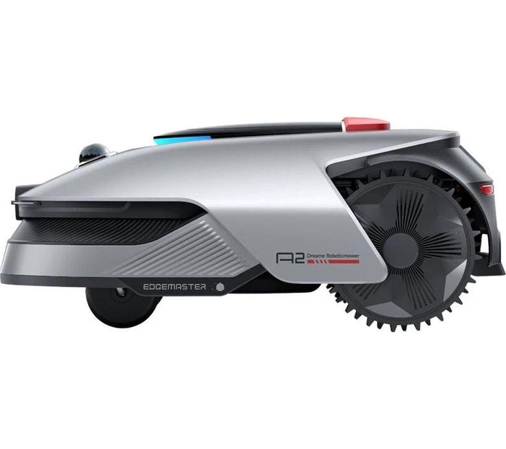 DREAME A2 Cordless Robot Lawn Mower - Grey & Black image number 2 of 7