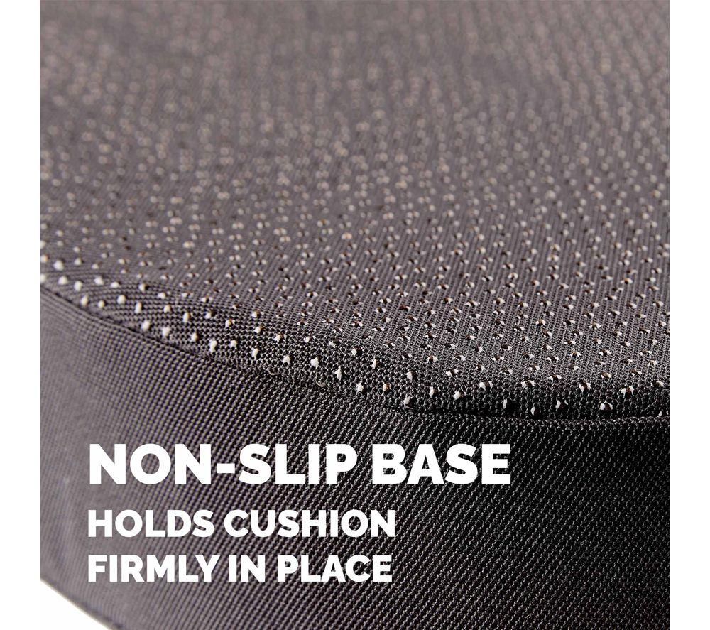 FELLOWES Breyta Comfort Seat Cushion with Cover - Black image number 2 of 8
