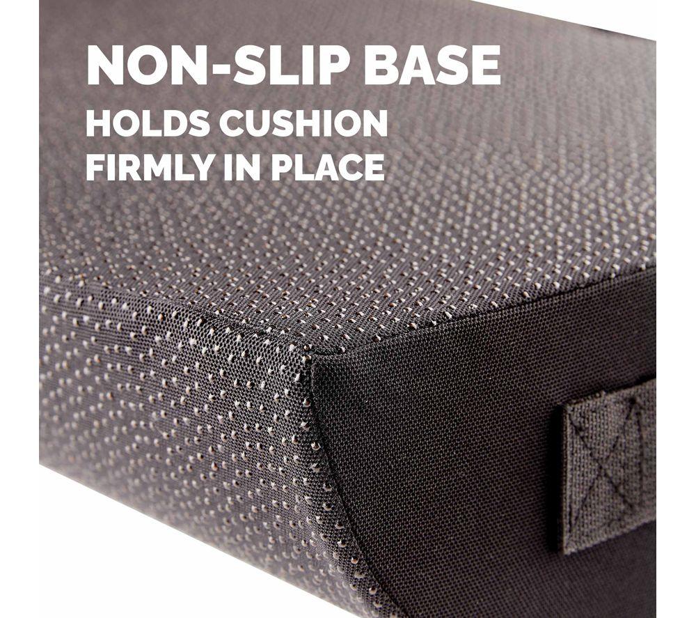FELLOWES Breyta Foot Rest Cushion - Black image number 2 of 8