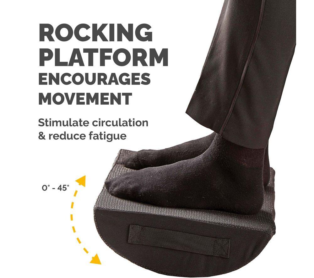 FELLOWES Breyta Foot Rest Cushion - Black image number 4 of 8