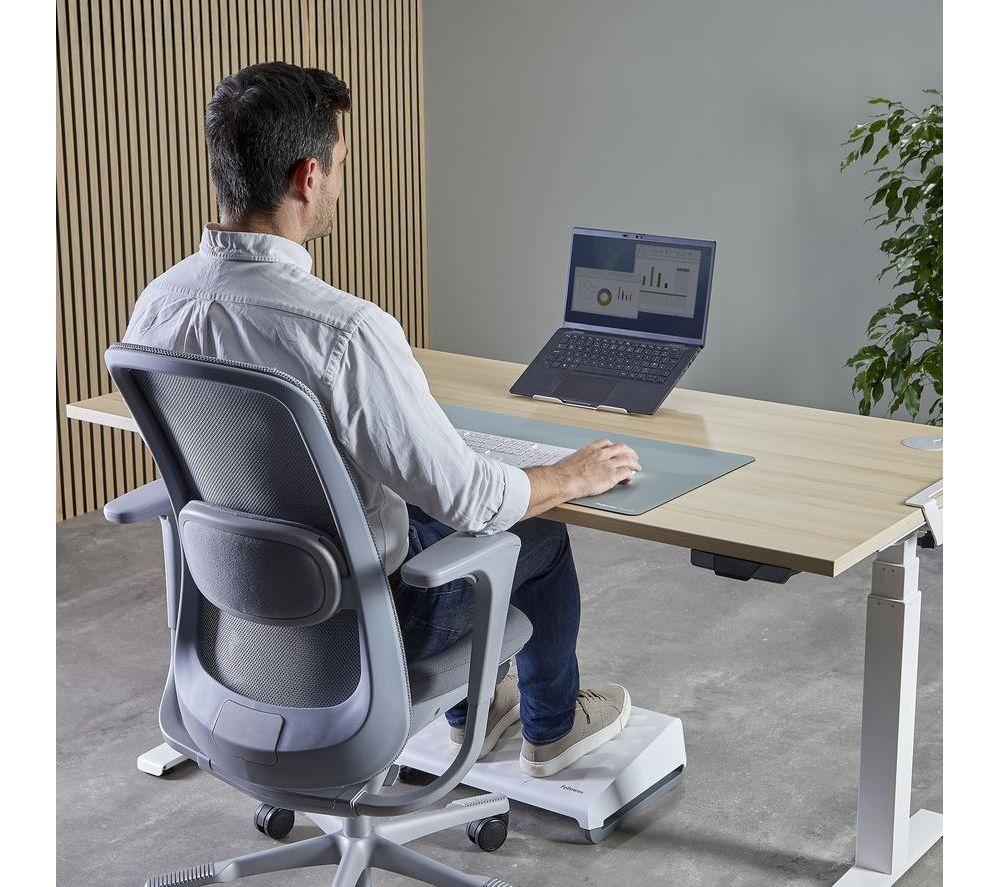 FELLOWES Alumia Foldable Laptop Stand - Silver image number 5 of 6