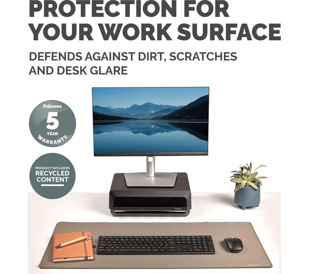 FELLOWES Breyta Desk Mat - Sand image number 6 of 6