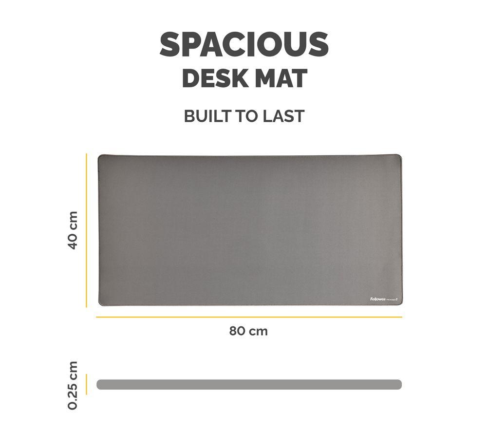 FELLOWES Breyta Desk Mat - Grey image number 2 of 6