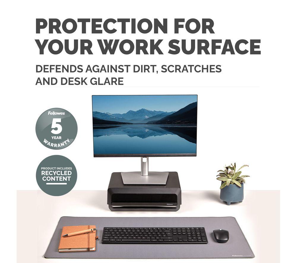 FELLOWES Breyta Desk Mat - Grey image number 3 of 6