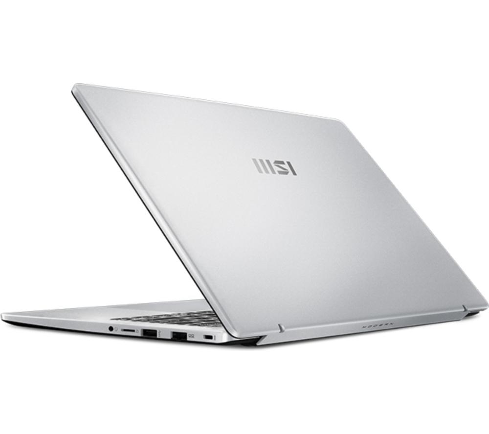 MSI Modern 13 13.3" Laptop - Intel&reg; Core&trade; i3, 512 GB SSD, Silver & Black image number 3 of 8