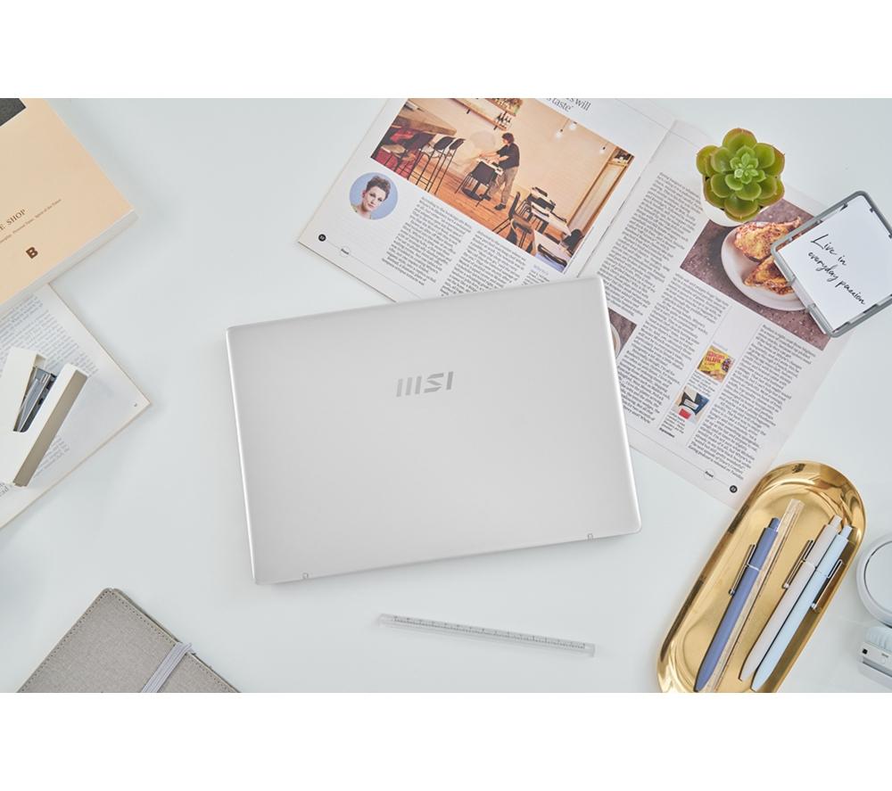 MSI Modern 13 13.3" Laptop - Intel&reg; Core&trade; i3, 512 GB SSD, Silver & Black image number 8 of 8