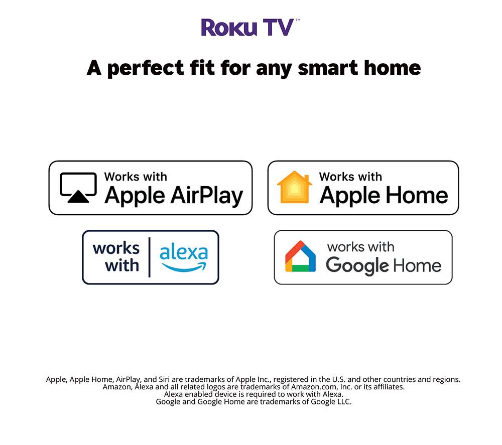 SHARP 1T-C32HD2725KB Roku TV 32" Smart HD Ready HDR LED TV image number 8 of 15