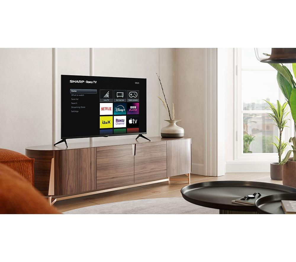 SHARP 4T-C43HJ4725K 43" Smart 4K Ultra HD HDR LED TV image number 2 of 15