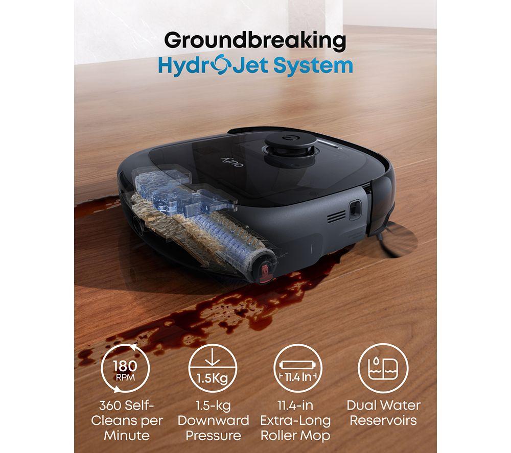 EUFY Omni E28 Robot Vacuum & Mop with All-in-One Station & Portable Deep Cleaner - Black image number 12 of 37
