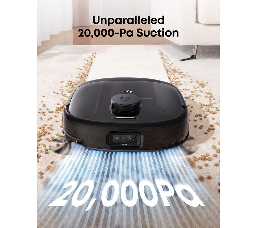 EUFY Omni E28 Robot Vacuum & Mop with All-in-One Station & Portable Deep Cleaner - Black image number 15 of 37