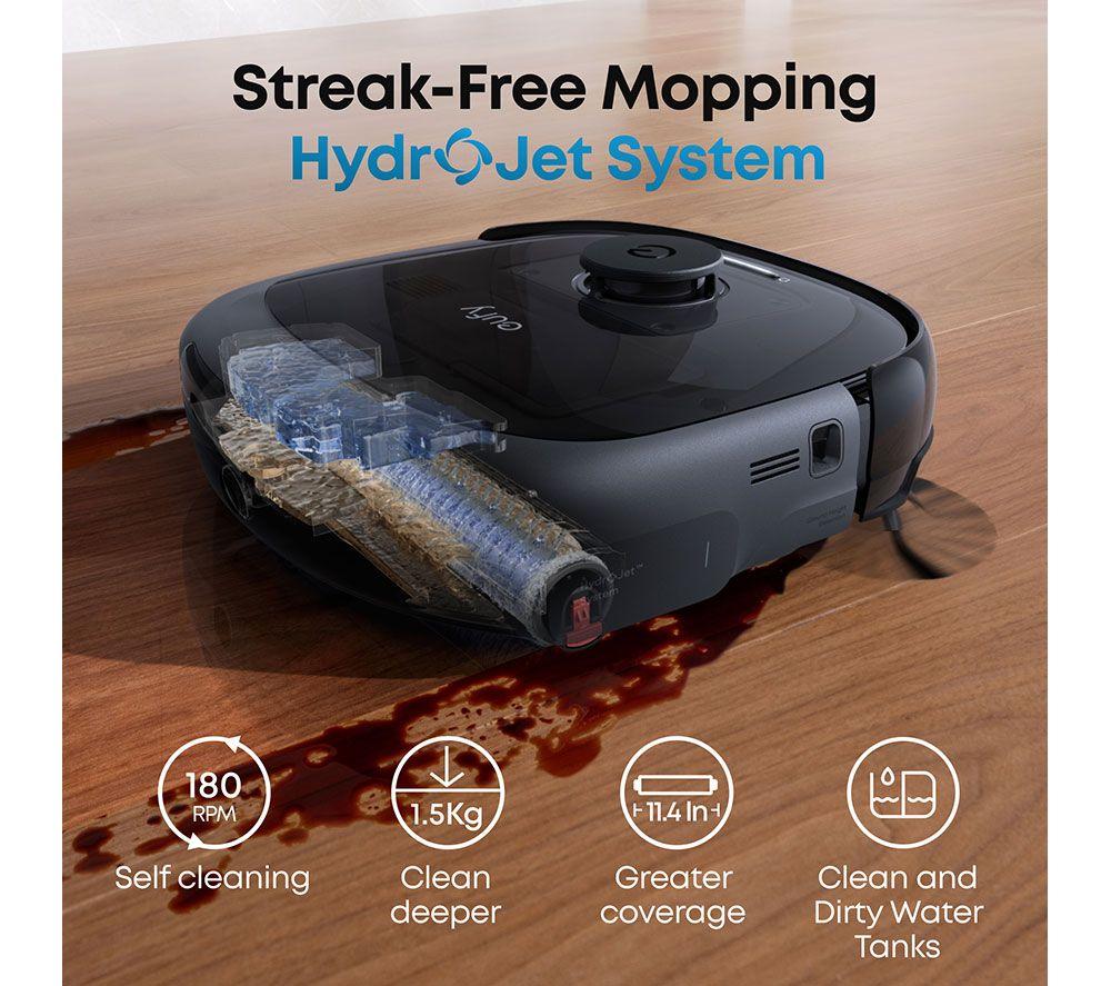 EUFY Omni E28 Robot Vacuum & Mop with All-in-One Station & Portable Deep Cleaner - Black image number 22 of 37