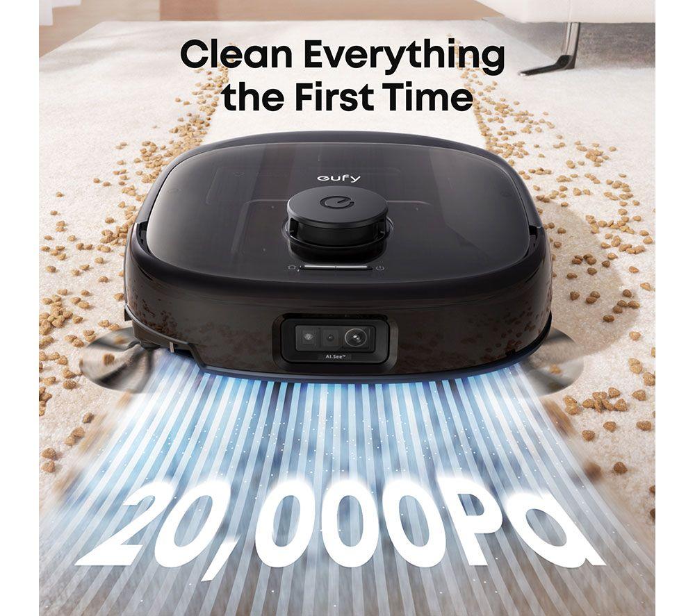 EUFY Omni E28 Robot Vacuum & Mop with All-in-One Station & Portable Deep Cleaner - Black image number 25 of 37