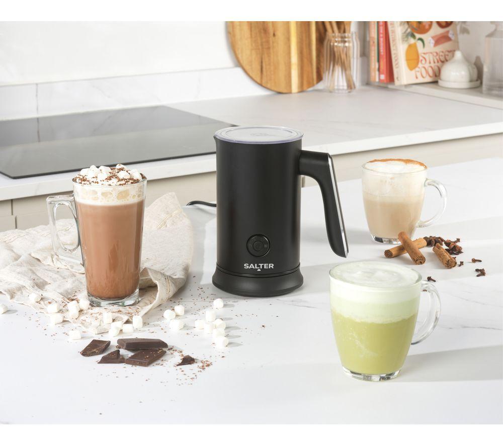 SALTER The Chocolatier EK5134F Electric Milk Frother & Hot Chocolate Maker - Black image number 2 of 7