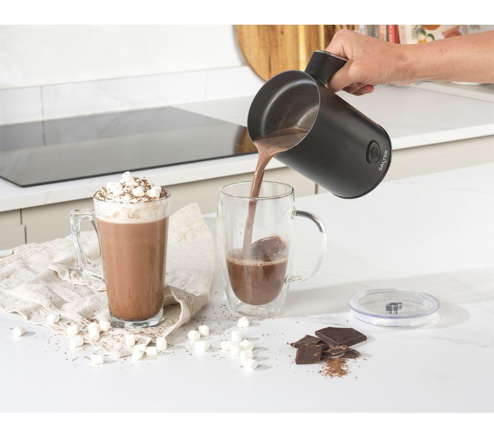 SALTER The Chocolatier EK5134F Electric Milk Frother & Hot Chocolate Maker - Black image number 6 of 7
