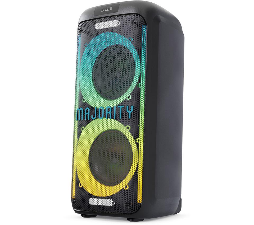 MAJORITY Pulse 3 Portable Bluetooth Megasound Party Speaker - Black