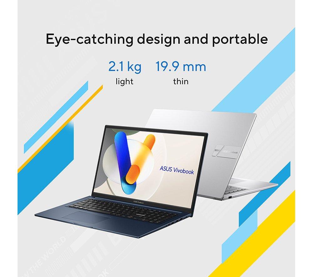 ASUS Vivobook 17 X1704VA 17.3" Laptop - Intel&reg; Core&trade; i5, 512 GB SSD, Silver image number 12 of 18