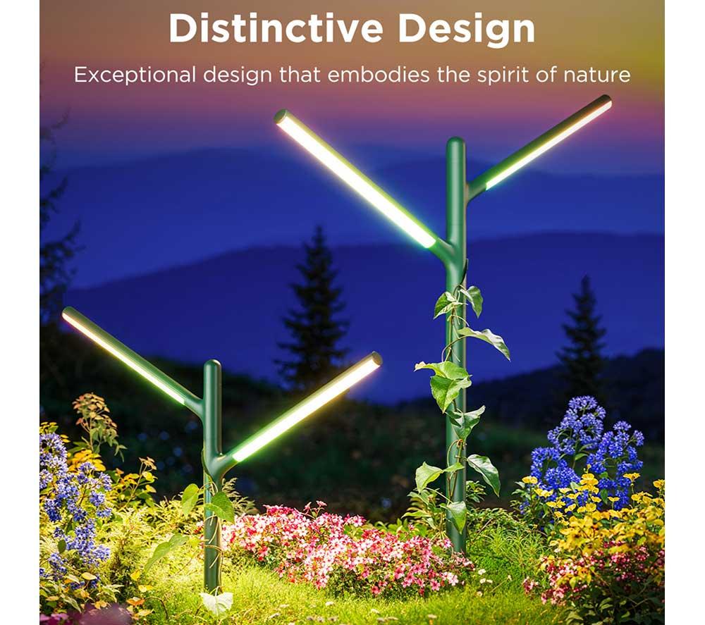 GOVEE H7086 Smart Outdoor Garden Lights - Pack of 2 image number 4 of 10