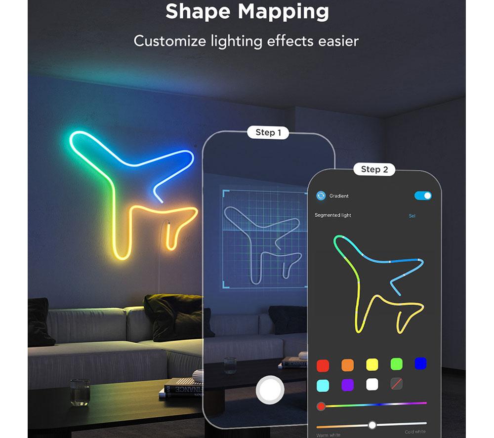GOVEE Smart Neon Rope Light 2 - 3 m image number 5 of 12