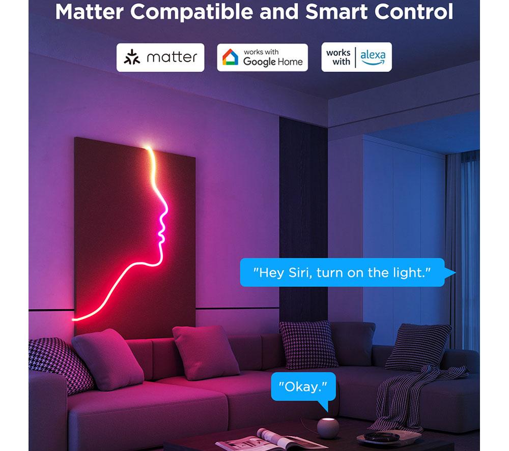 GOVEE Smart Neon Rope Light 2 - 3 m image number 6 of 12