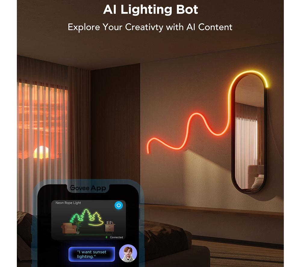 GOVEE Smart Neon Rope Light 2 - 3 m image number 12 of 12