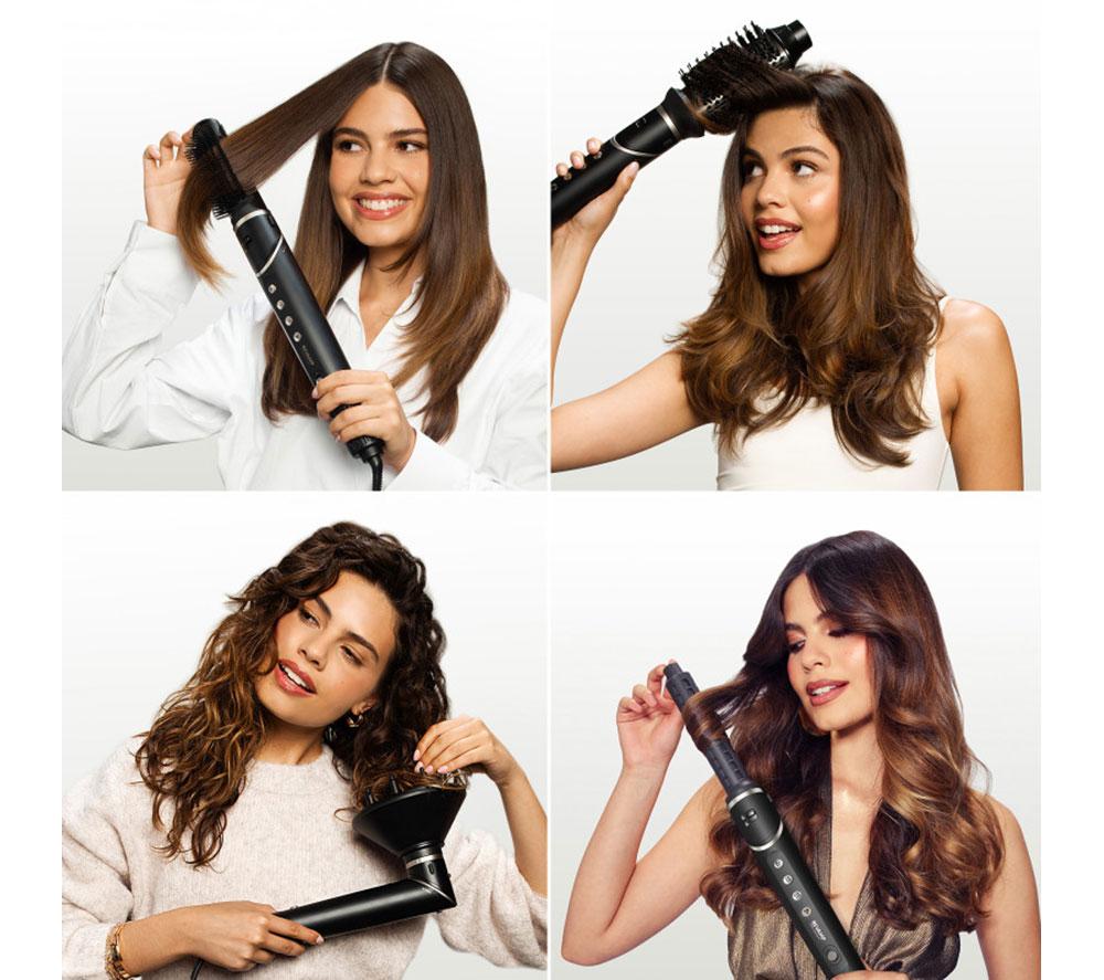 REVAMP Curl Air Style 7-in-1 Ionic Air Styler - Black image number 4 of 24