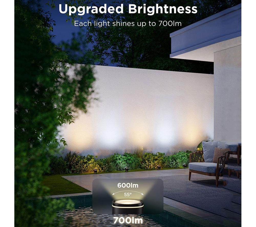 GOVEE H7093 Smart Outdoor Spotlights 2 - Pack of 2 image number 9 of 14