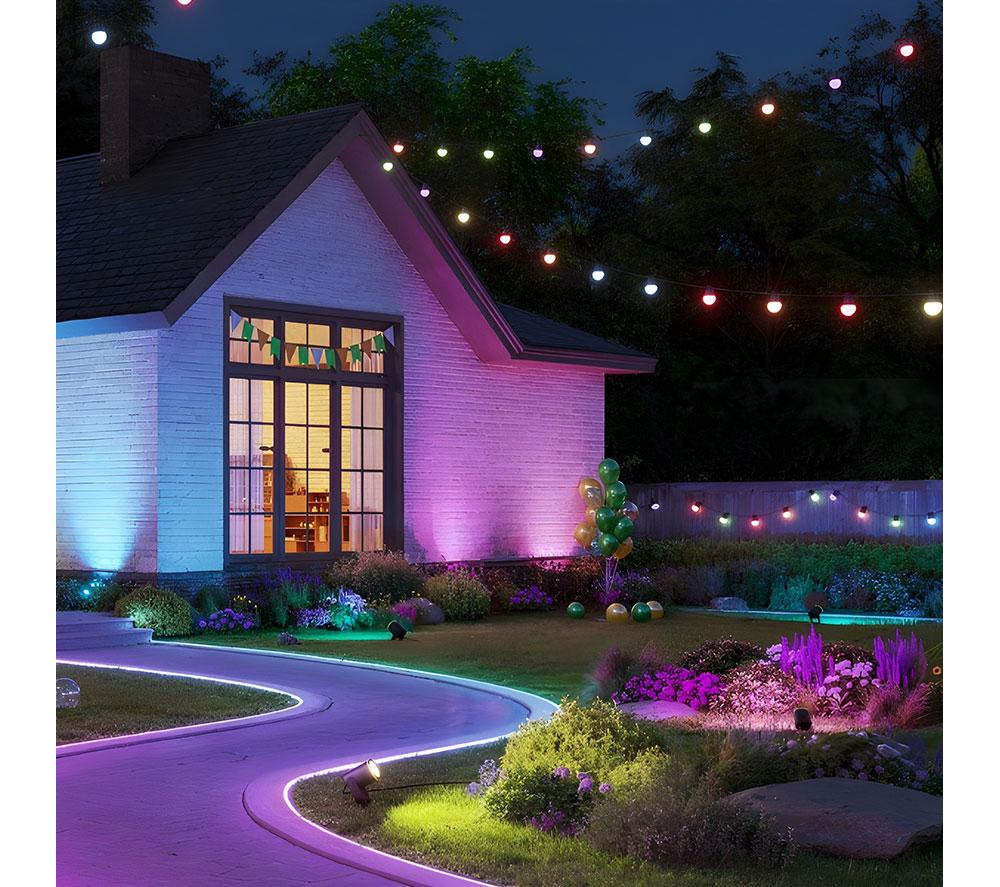 GOVEE H7093 Smart Outdoor Spotlights 2 - Pack of 2 image number 10 of 14
