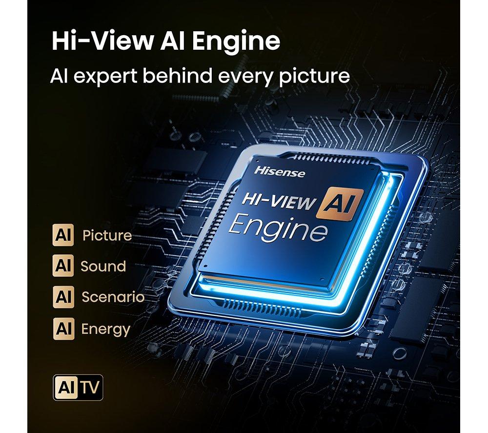 HISENSE A6Q 65" LED 4K HDR Smart TV with Freely - 65A6QTUK image number 5 of 14