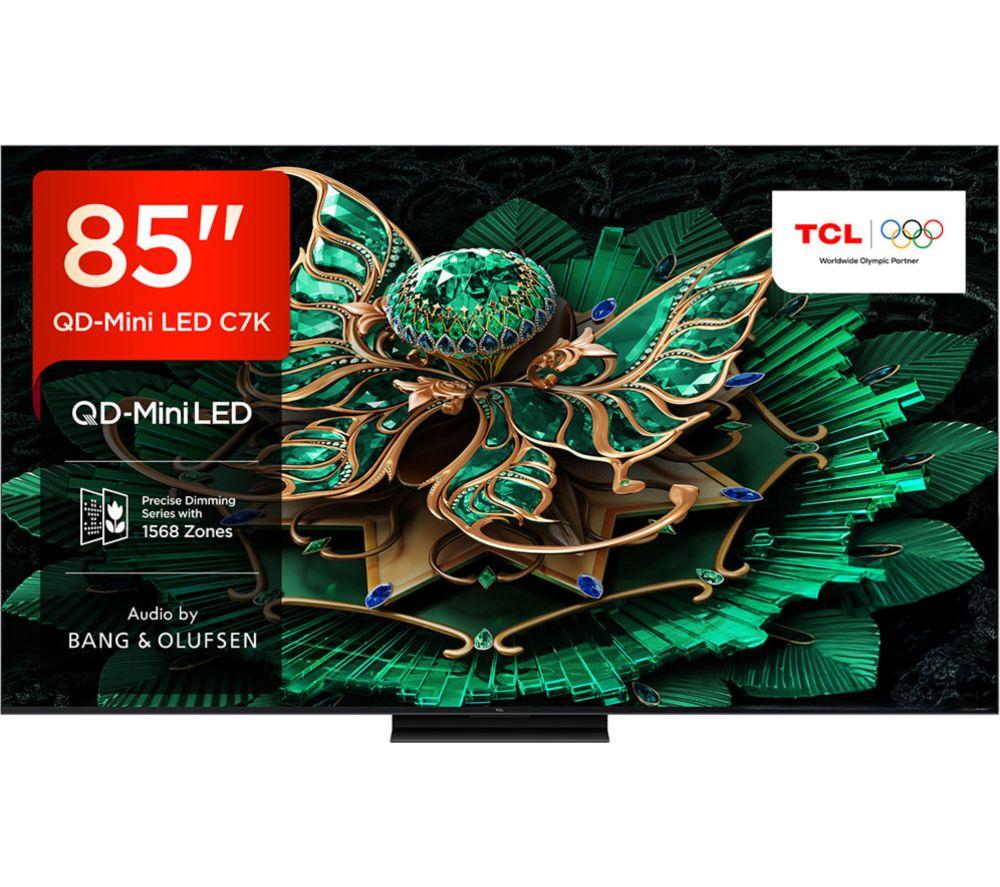 85inch TCL C7K  QD-Mini LED 4K HDR Smart Google TV - 85C7K