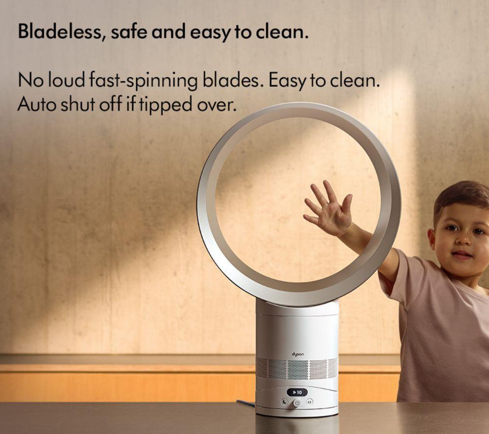 DYSON CF1 Smart Cooling Desk Fan - White image number 6 of 9
