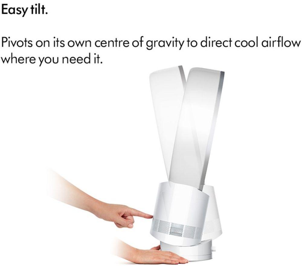 DYSON CF1 Smart Cooling Desk Fan - White image number 8 of 9