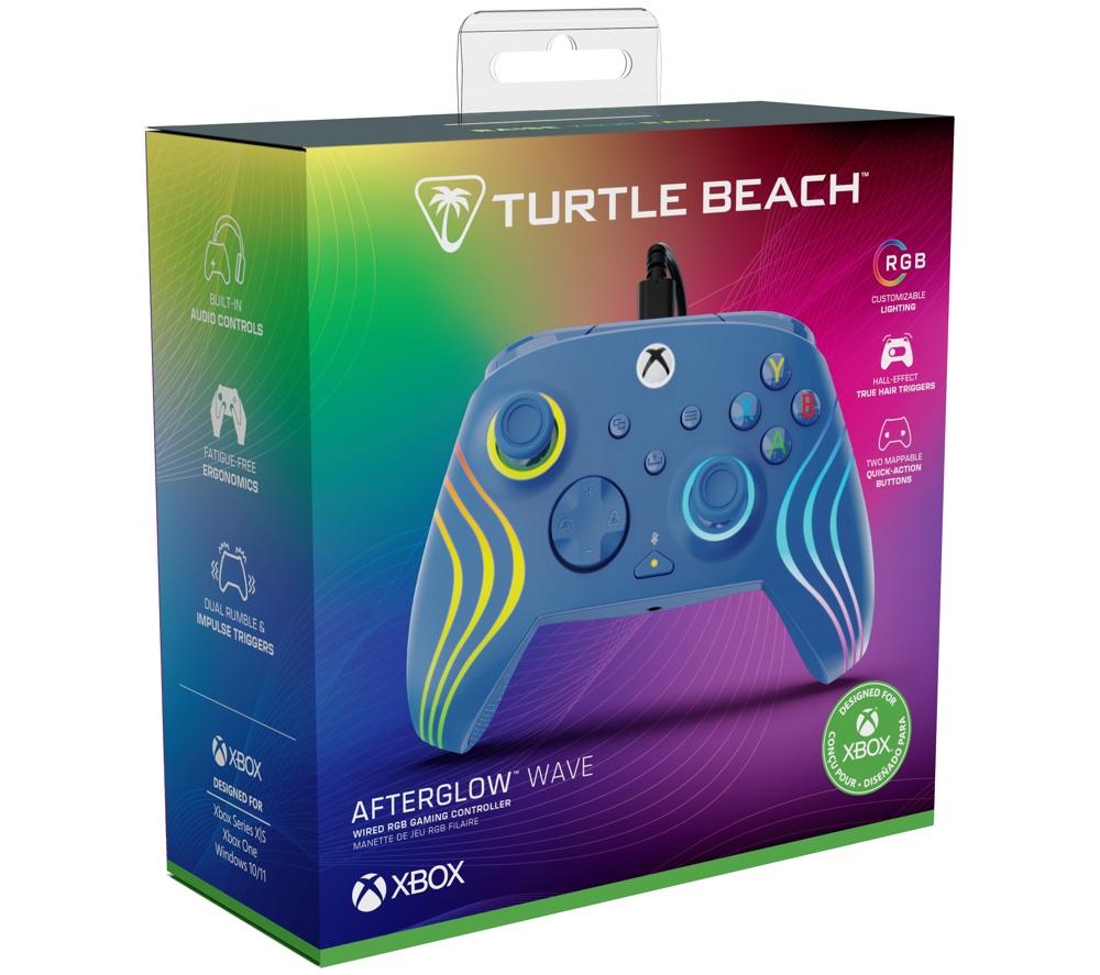 TURTLE BEACH Afterglow Wave Wired Controller for Xbox &ndash; Blue image number 2 of 16