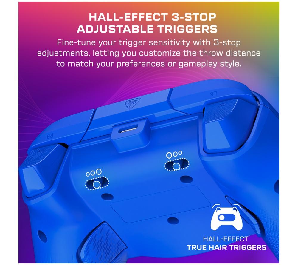 TURTLE BEACH Afterglow Wave Wired Controller for Xbox &ndash; Blue image number 3 of 16
