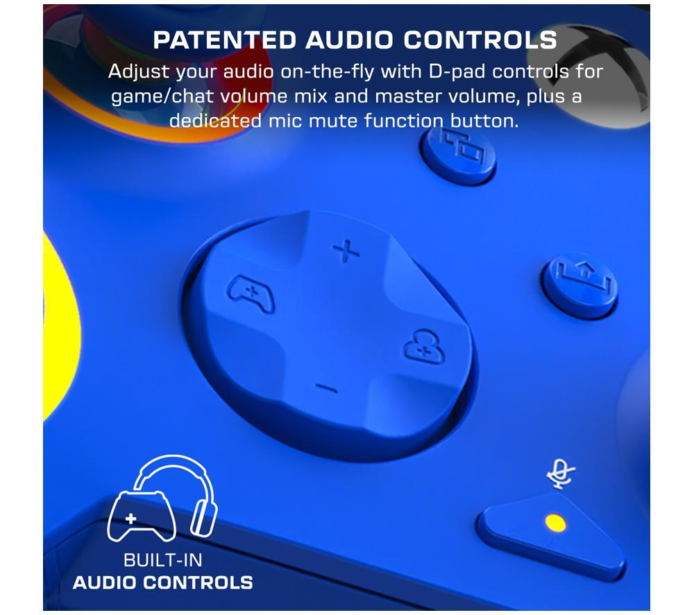 TURTLE BEACH Afterglow Wave Wired Controller for Xbox &ndash; Blue image number 6 of 16