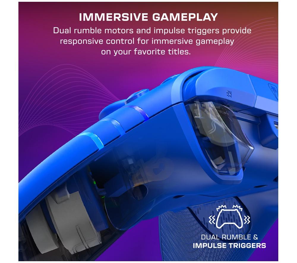 TURTLE BEACH Afterglow Wave Wired Controller for Xbox &ndash; Blue image number 9 of 16