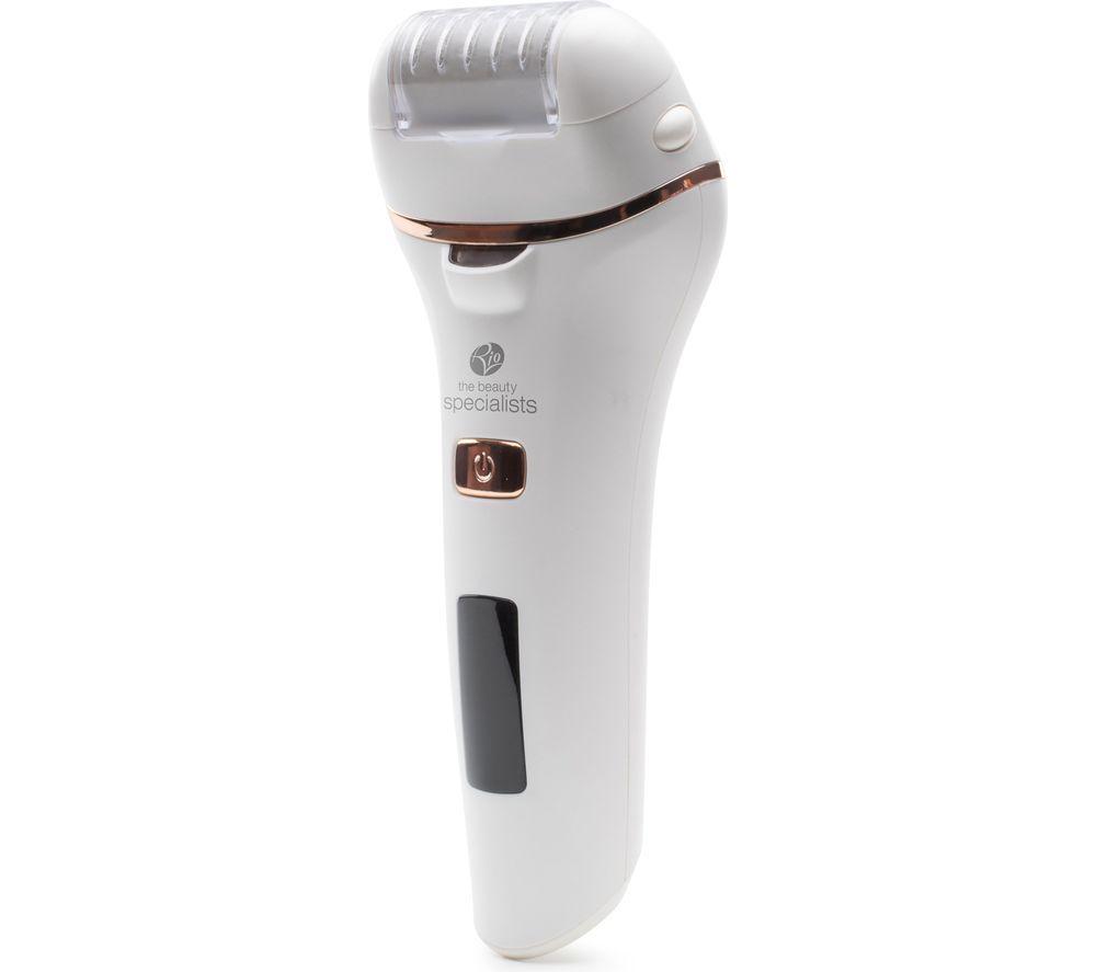 RIO Go Smooth 60 Second Pedi Electric Foot File - White image number 2 of 7