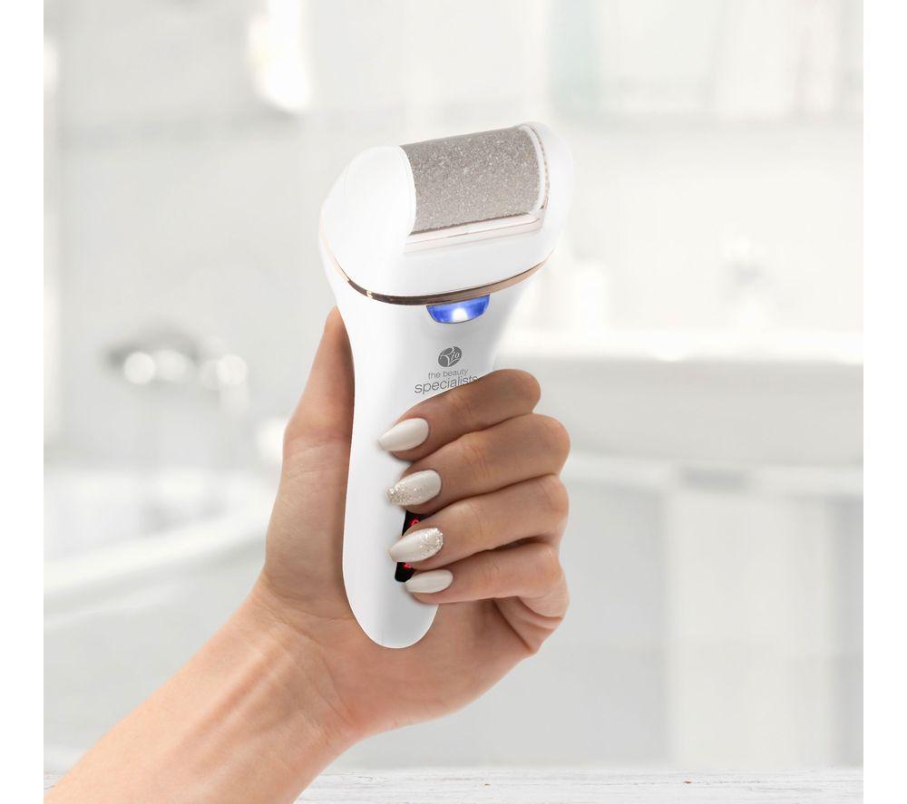RIO Go Smooth 60 Second Pedi Electric Foot File - White image number 7 of 7