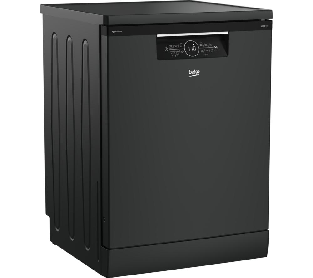 BEKO Pro PowerIntense BDFN36540PA Full-size Dishwasher - Anthracite image number 4 of 12