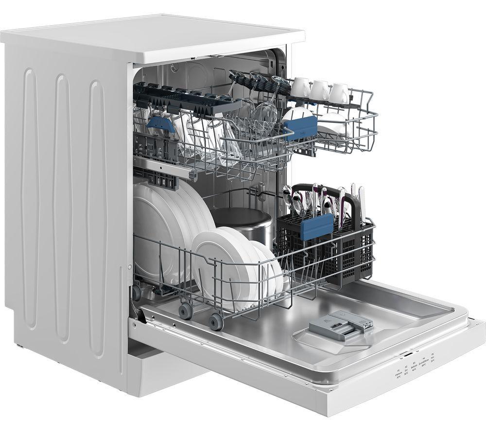 BEKO Pro HygieneIntense BDFN15440W Full-size Dishwasher - White image number 2 of 9