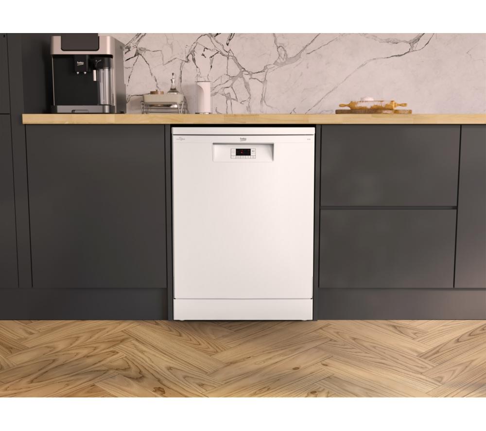 BEKO Pro HygieneIntense BDFN15440W Full-size Dishwasher - White image number 9 of 9