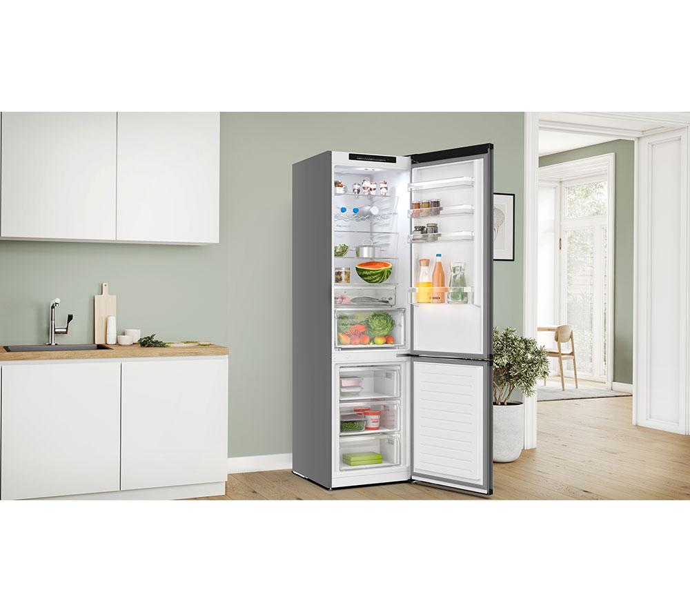 BOSCH Series 4 KGN39OCAFG 70/30 Fridge Freezer - Anthracite Steel image number 11 of 18