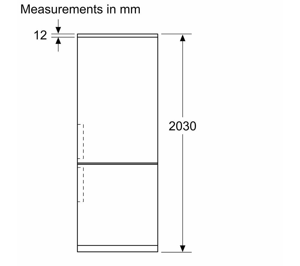 BOSCH Series 4 KGN39OCAFG 70/30 Fridge Freezer - Anthracite Steel image number 16 of 18