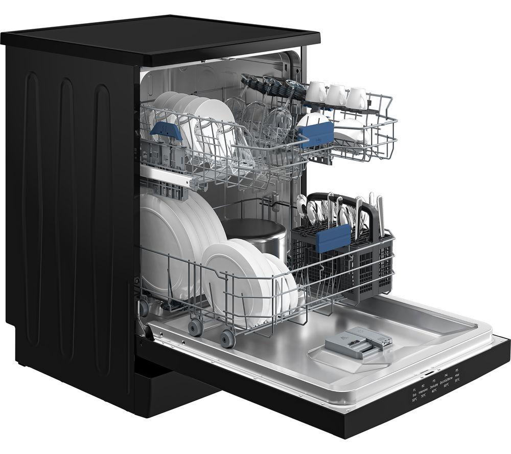 BEKO Pro HygieneIntense BDFN15330B Full-size Dishwasher - Black image number 2 of 8