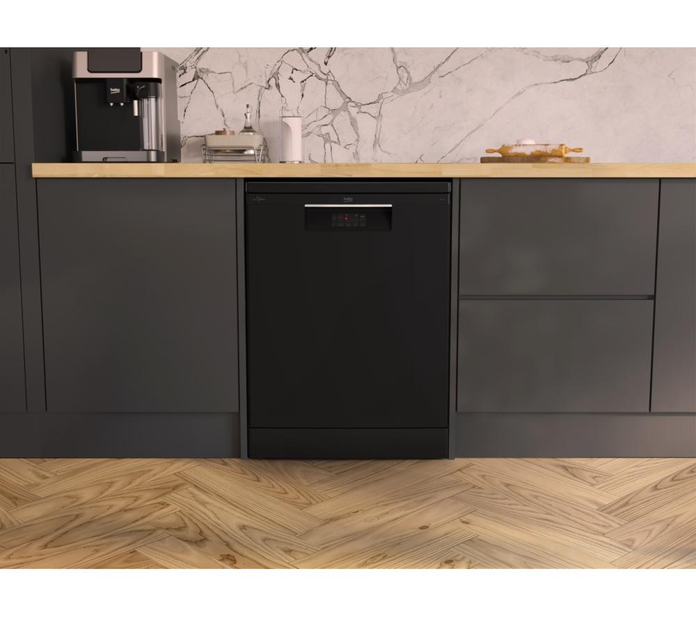 BEKO Pro HygieneIntense BDFN15330B Full-size Dishwasher - Black image number 8 of 8
